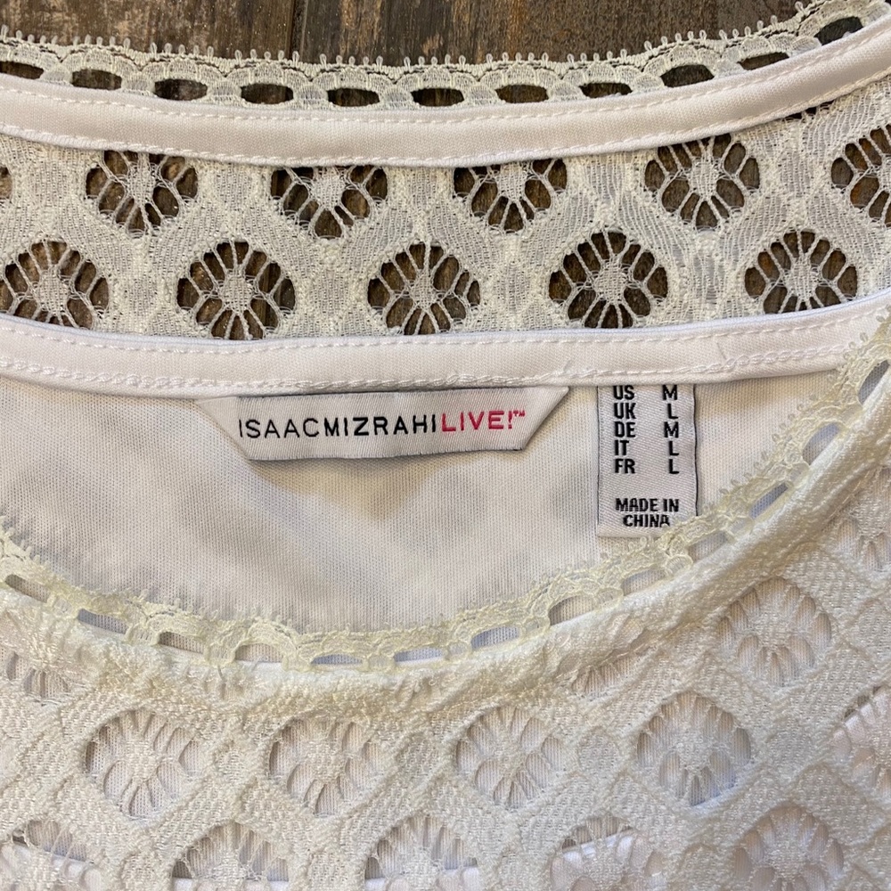 Isaac Mizrahi Live Lace Overlay Dress - NWOT - Picture 6 of 10
